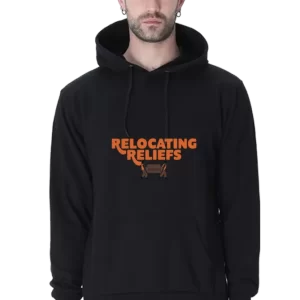 Relocating Reliefs Unisex Hooded Sweatshirt