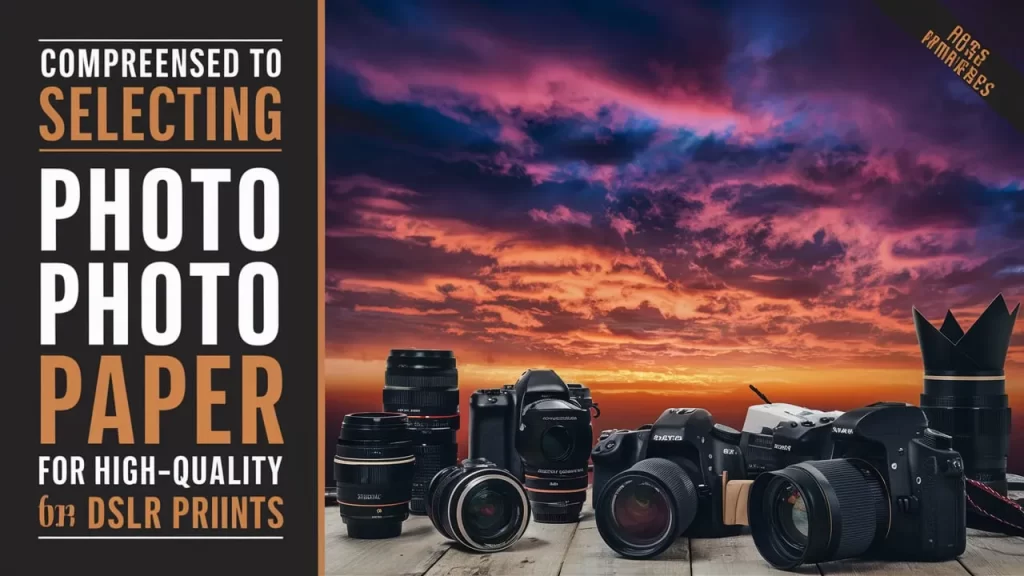 Best Photo Paper for DSLR Prints